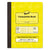 Pacon® Composition Book, Wide/Legal Rule, Yellow Cover, 9.75 x 7.5, 100 Sheets (PACMMK37163)