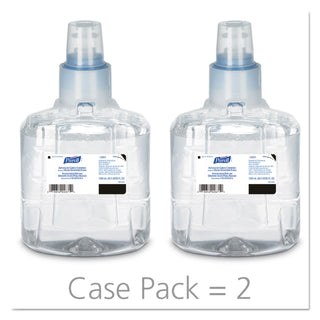 PURELL® Advanced Green Certified Hand Sanitizer Refill, 1200 mL, Foam, FragFree, 2/Ct (GOJ1904-02)