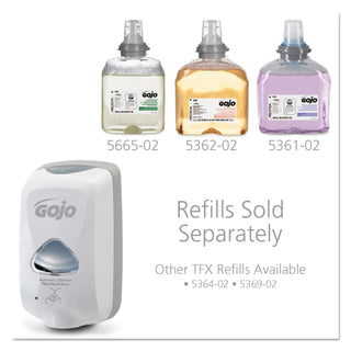 GOJO® TFX Touch-Free Automatic Foam Soap Dispenser, 1200 mL, 4.1" x 6" x 10.6", Gray (GOJ274012)