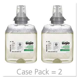 GOJO® TFX Green Certified Foam Hand Cleaner Refill, Unscented, 1200mL, 2/Carton (GOJ5665-02)