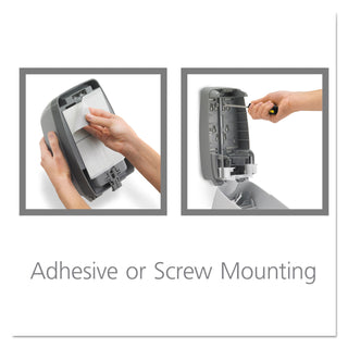 PROVON® FMX-12T Foam Soap Dispenser, 1250 mL, 6.25" x 5.12" x 9.88", Gray (GOJ516006)