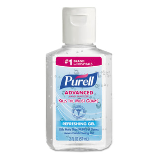 PURELL® Advanced Hand Sanitizer Refreshing Gel, Clean Scent, 2 oz, Squeeze Bottle, 24/Carton (960524GOJ)