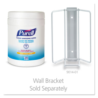 PURELL® Sanitizing Hand Wipes, 6 x 6 3/4, White, 270 Wipes/Canister (GOJ911306EA)