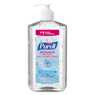 PURELL® Advanced Hand Sanitizer Refreshing Gel, Clean Scent, 20 oz Pump Bottle (GOJ302312EA) (GOJ302312EA)