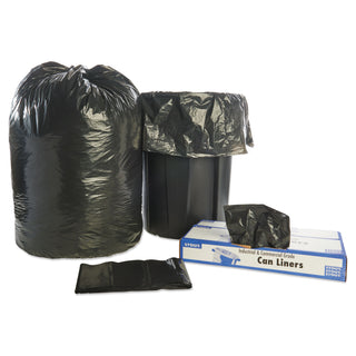 Stout® by Envision™ Total Recycled Content Plastic Trash Bags, 65 gal, 1.5 mil, 50" x 51", Brown/Black, 100/Carton (STUT5051B15)