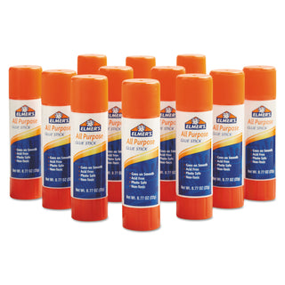 Elmer's® Permanent All-Purpose Glue Sticks, 0.77 oz. (EPIE517)