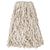 Rubbermaid® Commercial Economy Cut-End Cotton Wet Mop Head, 20oz, 1" Band, White, 12/Carton (RCPV117) (RCPV117)