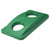 Rubbermaid® Commercial Slim Jim Bottle and Can Recycling Top, 20.38w x 11.38d x 2.75h, Green (2692-88GR)