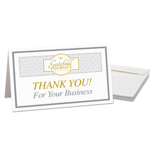 Avery® Half-Fold Greeting Cards, Inkjet, 5 1/2 x 8.5, Matte White, 30/Box w/Envelopes (AVE8316)