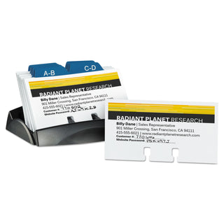 Avery® Laser/Inkjet Rotary Cards, 2 1/6"x4", 400 per Pack, White (AVE05385)
