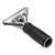 Unger® Pro Stainless Steel Squeegee Handle, Rubber Grip, Black/Steel, Screw Clamp (PR000UNGER)