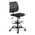 Safco® Vue Series Mesh Extended-Height Chair, 33" Seat Height, Supports up to 250 lbs., Black Seat/Black Back, Black Base (SAF3395BL)