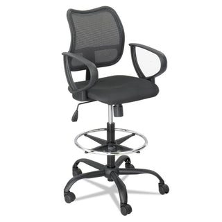 Safco® Optional Loop Arm Kit for Mesh Extended Height Chair, Black, 1 Pair (SAF3396BL)
