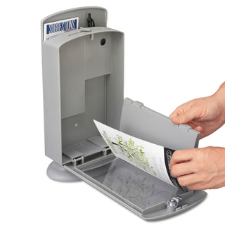 Safco® Customizable Suggestion Box, 7 x 5 x 14 1/2, Light Gray (SAF4233GR)