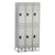 Safco® Double-Tier, Three-Column Locker, 36w x 18d x 78h, Two-Tone Gray (SAF5526GR)