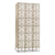 Safco® Three-Column Box Locker, 36w x 18d x 78h, Two-Tone Tan (SAF5527TN)