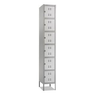 Safco® Box Locker, 12w x 18d x 78h, Two-Tone Gray (SAF5524GR)