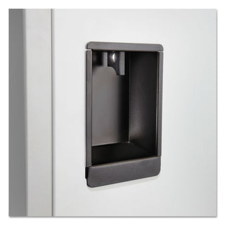 Safco® Double-Tier Locker, 12w x 18d x 78h, Two-Tone Gray (SAF5523GR)