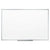 Mead® Dry-Erase Board, Melamine Surface, 36 x 24, Silver Aluminum Frame (MEA85356)