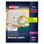 Avery® Repositionable Address Labels w/SureFeed, Laser, 1 x 2 5/8, White, 3000/Box (AVE55160)