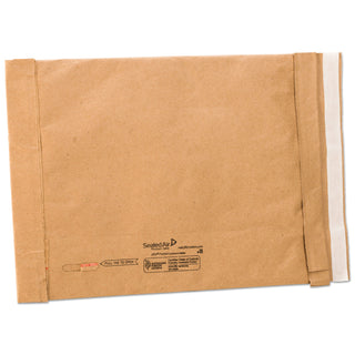 Sealed Air Jiffy Padded Mailer, #5, Paper Lining, Self-Adhesive Closure, 10.5 x 16, Natural Kraft, 25/Carton (SEL65179)