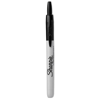 Sharpie® Retractable Permanent Marker, Fine Bullet Tip, Black (SAN32701DZ)