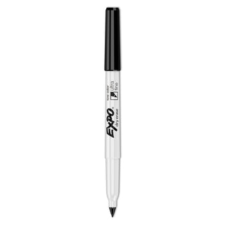 EXPO® Low-Odor Dry Erase Marker Office Pack, Extra-Fine Needle Tip, Black, 36/Pack (SAN2003894)