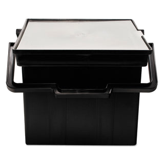 Advantus Companion Portable File, Letter/Legal Files, 17" x 14" x 11", Black (AVTTLF2B)