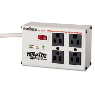 Tripp Lite ISOBAR4ULTRA Computer Gray Isobar Ultra 4 SurSuppressor, 4 Outlets (TRPISOBAR4ULTRA)