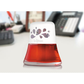 BRIGHT Air® Scented Oil Air Freshener, Macintosh Apple and Cinnamon, Red, 2.5 oz, 6/Carton (BRI900022CS)