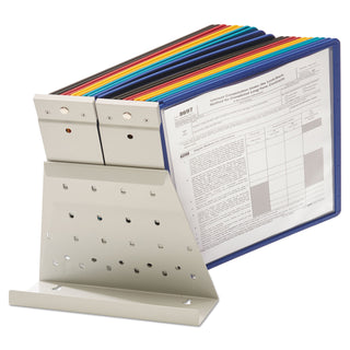 Durable® VARIO Reference Desktop System, 20 Panels, Assorted Borders and Panels (DBL536100)