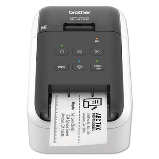 Brother QL810W Ultra-Fast Label Printer with Wireless Networking (BRTQL810W)