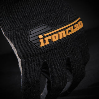 Ironclad General Utility Spandex Gloves, Black, Medium, Pair (IRNGUG03M)
