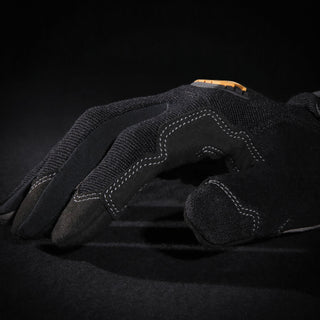 Ironclad General Utility Spandex Gloves, Black, Medium, Pair (IRNGUG03M)
