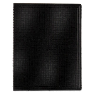 Blueline® Duraflex Poly Notebook, 1-Subject, Medium/College Rule, Black Cover, (80) 11 x 8.5 Sheets (REDB4181)