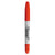 Sharpie® Twin-Tip Permanent Marker, Fine/Extra-Fine Bullet Tip, Red, Dozen (SAN32002BX)