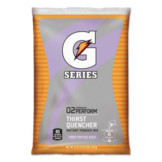 Gatorade® Original Powdered Drink Mix, Riptide Rush, 51oz Packets, 14/Carton (308-33672)