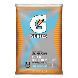 Gatorade® Original Powdered Drink Mix, Glacier Freeze, 51oz Packet, 14/Carton (308-33676)