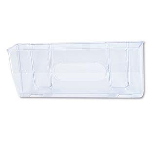 deflecto® Magnetic DocuPocket Wall File, Legal, 15 x 3 x 6 3/8, Clear (DEF50101)