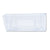 deflecto® Magnetic DocuPocket Wall File, Legal, 15 x 3 x 6 3/8, Clear (DEF50101)