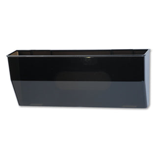 deflecto® Magnetic DocuPocket Wall File, Legal, 15 x 3 x 6 3/8, Smoke (DEF50102)