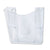 deflecto® Euro-Style DocuPocket Portrait Wall File, 10 1/4 x 10 x 4, Clear (DEF63001)