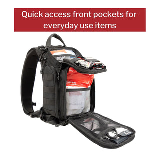 My Medic™ RECON Standard First Aid Kit Red Nylon Backpack (1207722_EA)