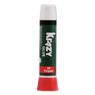 Krazy Glue® All Purpose Krazy Glue, 0.07 oz, Dries Clear, 2/Pack (EPIKG517)