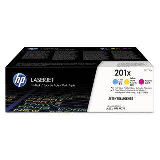 HP 201X (CF253X-M) 3-pack High Yield Cyan/Magenta/Yellow Original LaserJet Toner (HEWCF253XM)