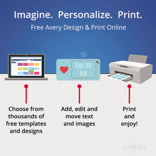 Avery® Permanent TrueBlock File Folder Labels with Sure Feed Technology, 0.66 x 3.44, White, 30/Sheet, 25 Sheets/Pack (AVE5166)