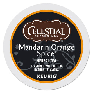 Celestial Seasonings® Mandarin Orange Spice Herb Tea K-Cups, 96/Carton (GMT14735CT)