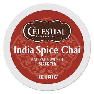 Celestial Seasonings® India Spice Chai Tea K-Cups, 24/Box (GMT14738)