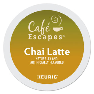 Café Escapes® Café Escapes Chai Latte K-Cups, 96/Carton (GMT6805CT)