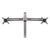 Fellowes® Lotus Dual Monitor Arm Kit, For 26" Monitors, Silver, Supports 13 lb (FEL8042901)